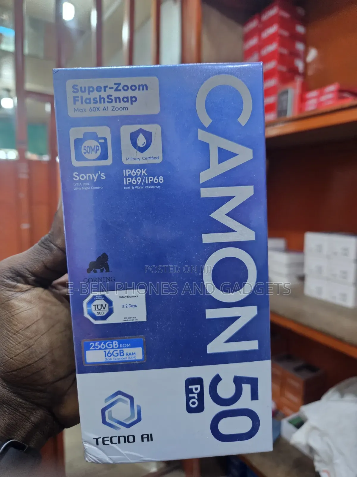 New Tecno Camon 50 Pro 256 GB Green