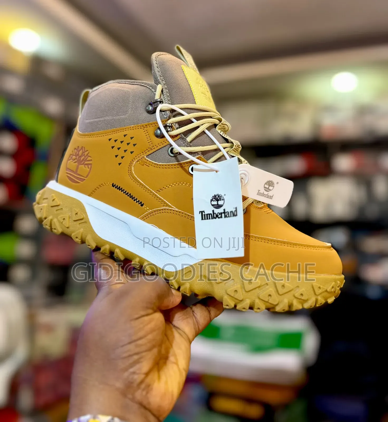 Timberland Greenstride Motion Mid Boot - Navy/Brown Size 40-46