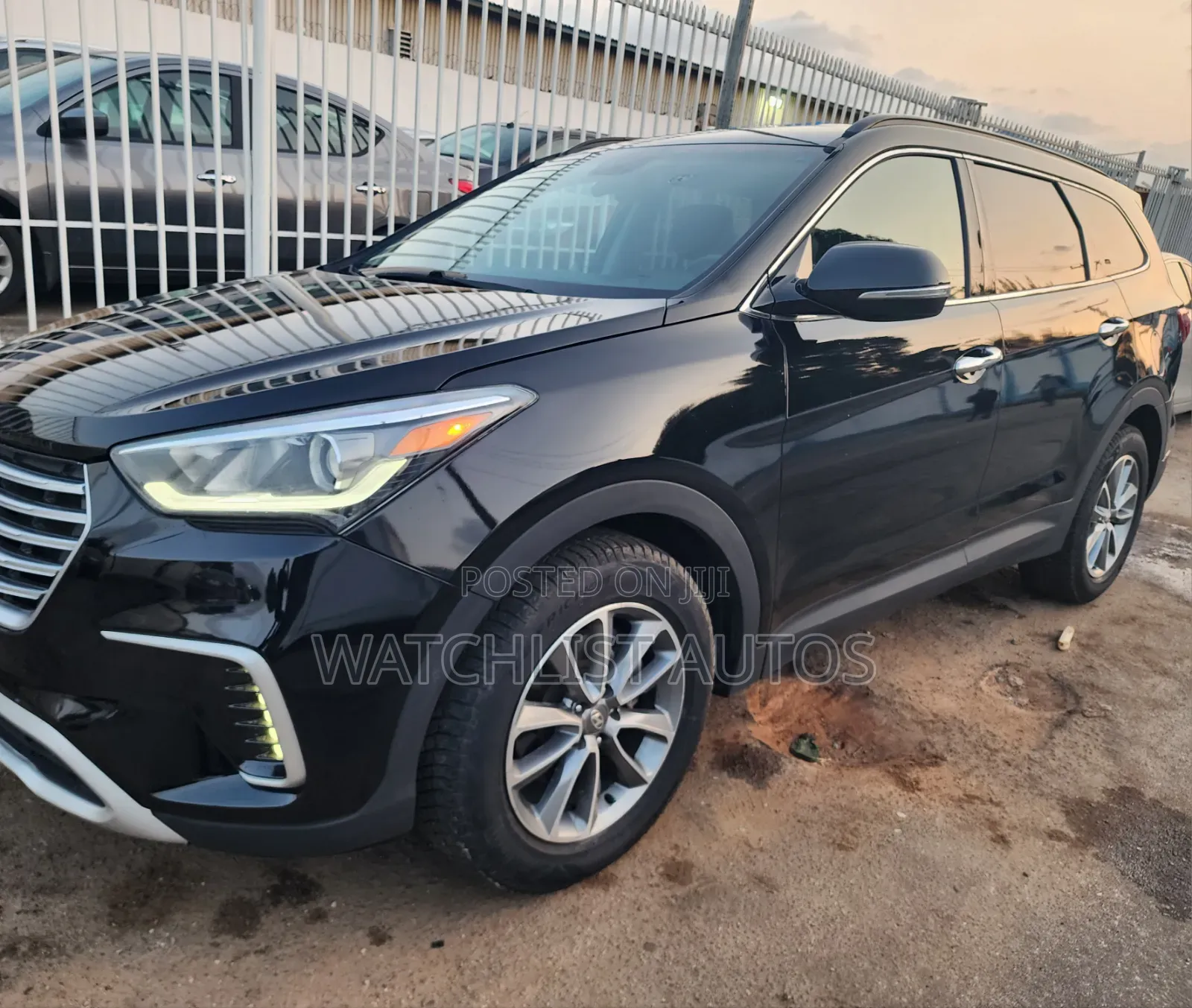 Hyundai Santa Fe SE AWD 2018 Black