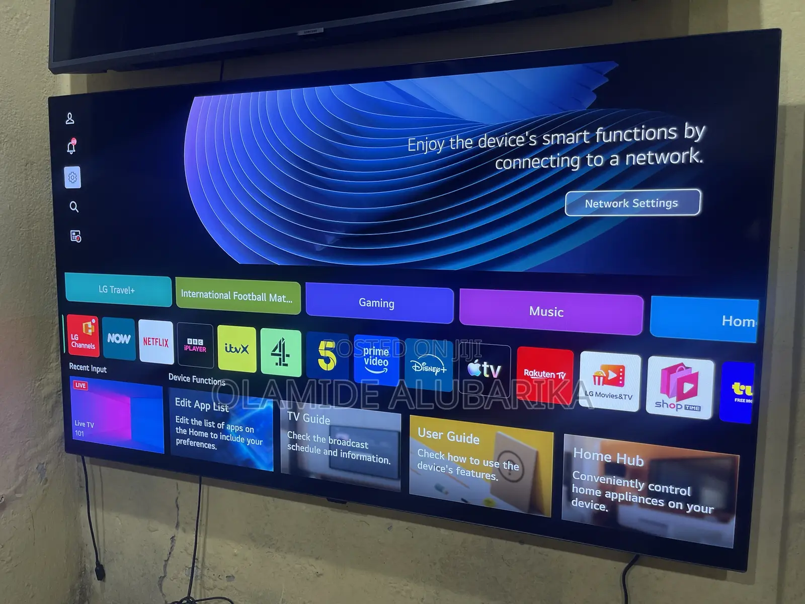 LG OLED 55” B4 (2024 Model) Ultra 4k Smart TV With Apple TV