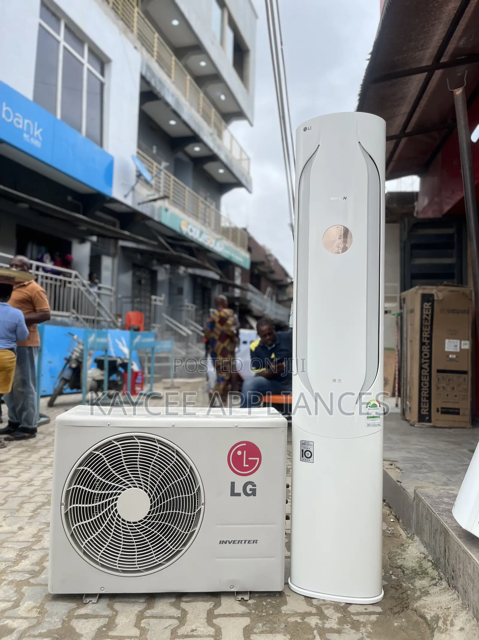 2.5hp LG Floor Standing Inverter Air Conditioner