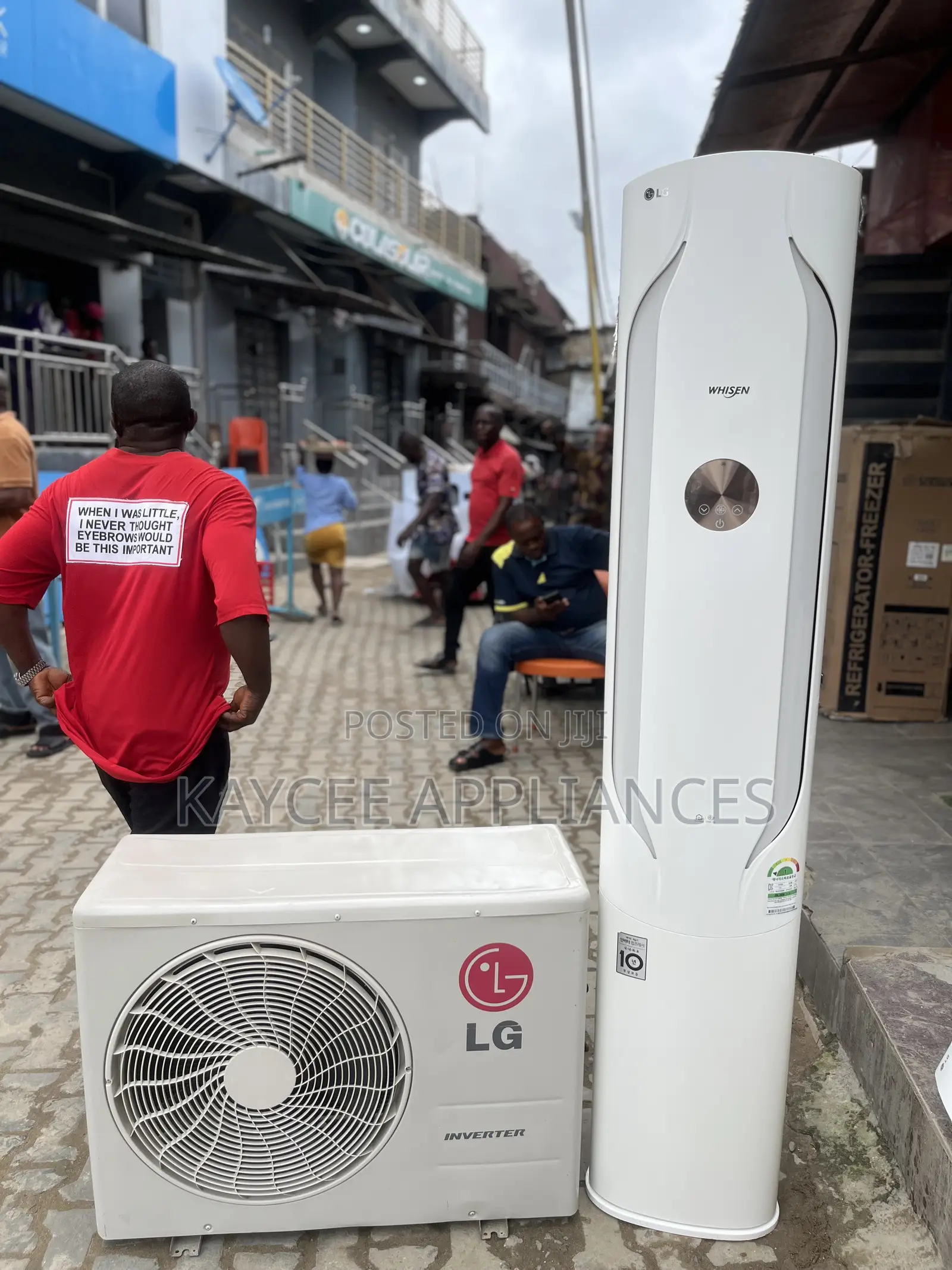 2.5hp LG Floor Standing Inverter Air Conditioner