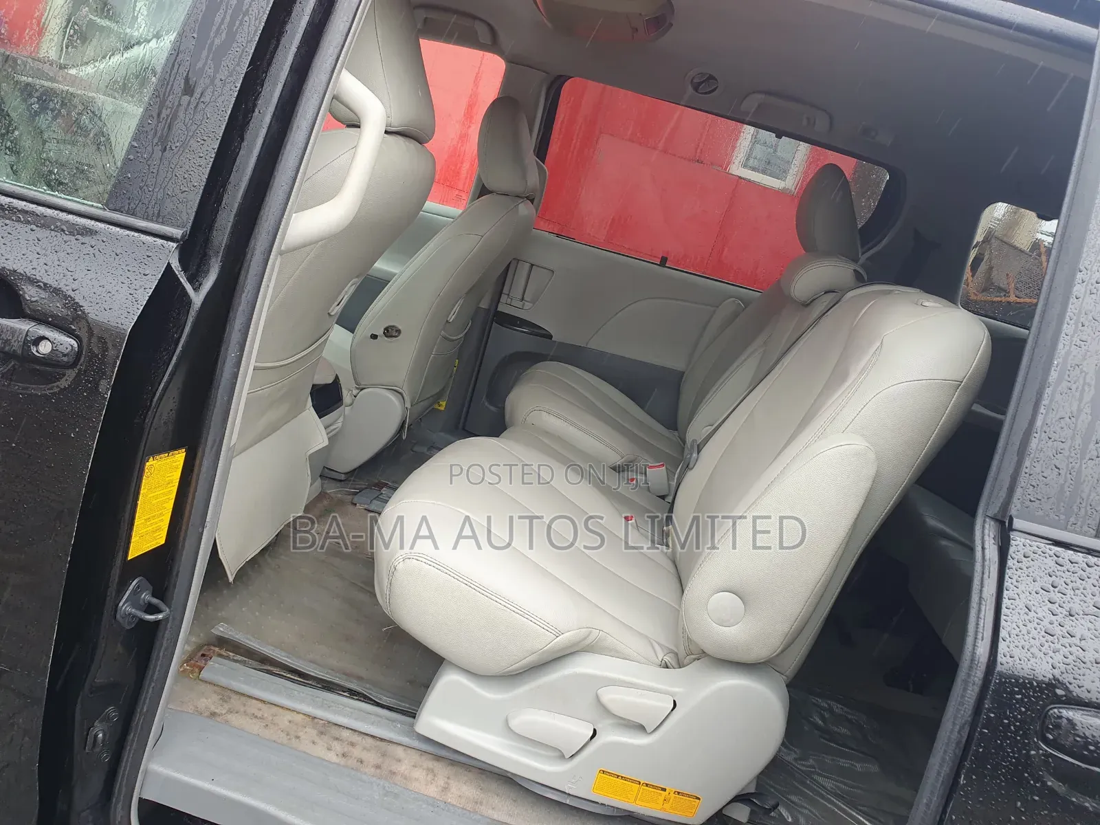 Toyota Sienna LE 7 Passenger 2012 Black