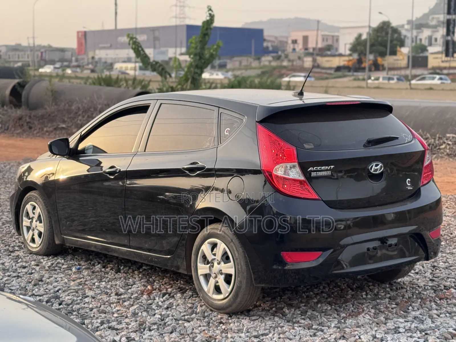 Hyundai Accent GS 4dr Hatchback (1.6L 4cyl 6A) 2015 Black