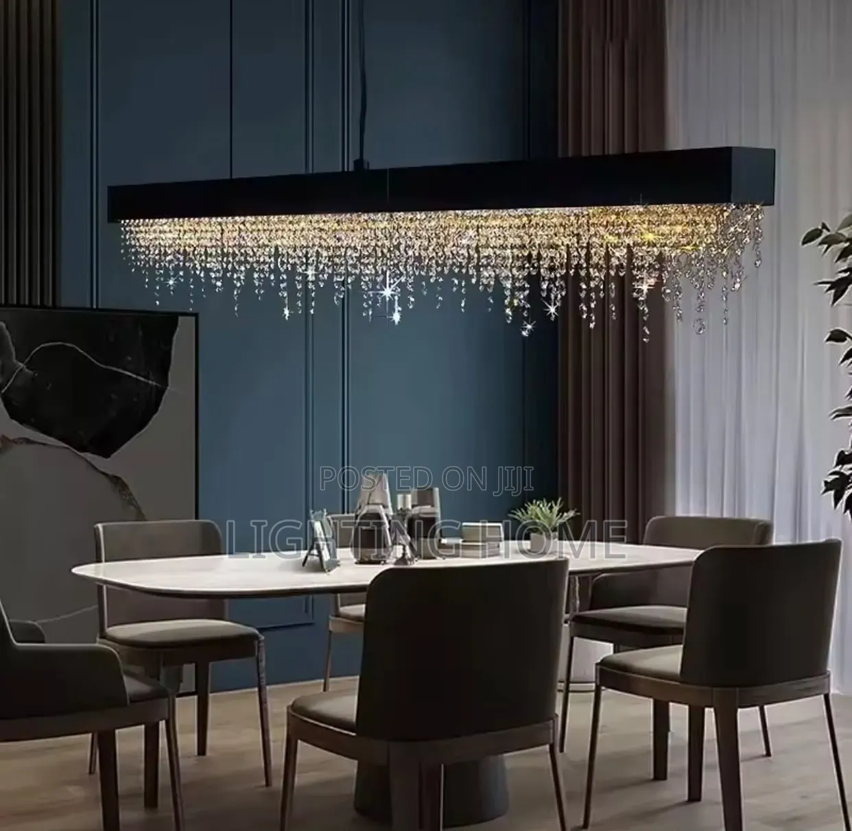 Led Crystal Pendant Light