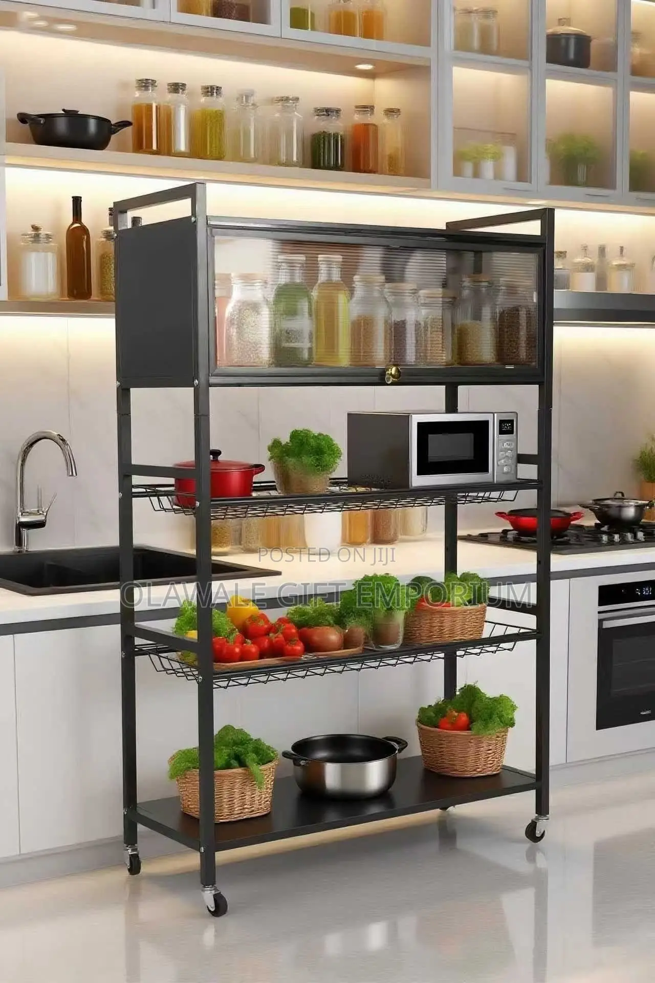 Different Designs Quality Metal Kitchen Rack
