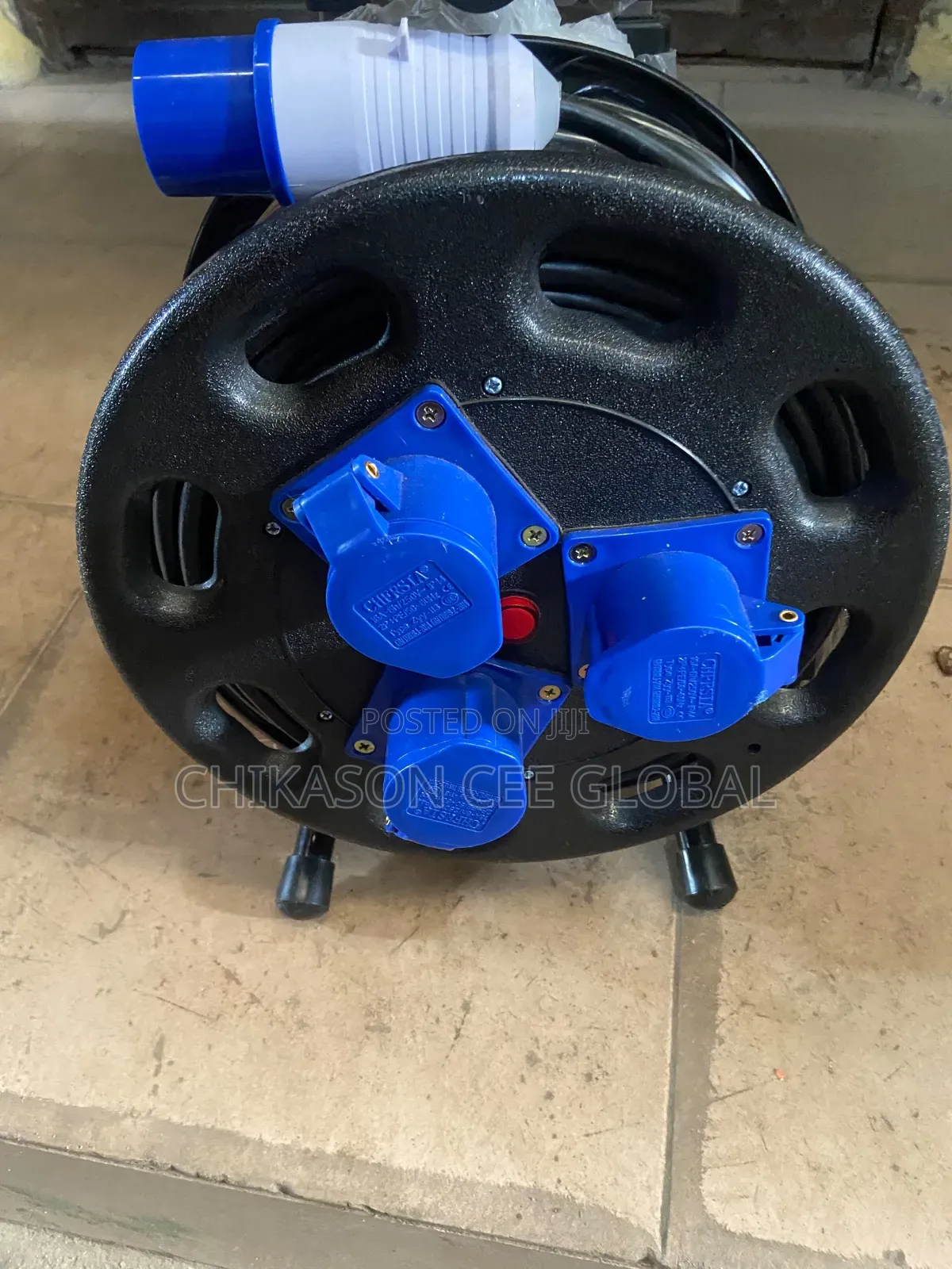 50M of 2.5mm X 3 Pin 100 Percent Pure Copper Extension Cable Reel