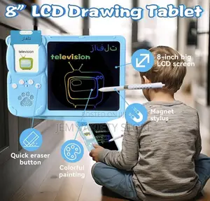 2in1 Writing Board and Early Learning Educational Card Reader Device