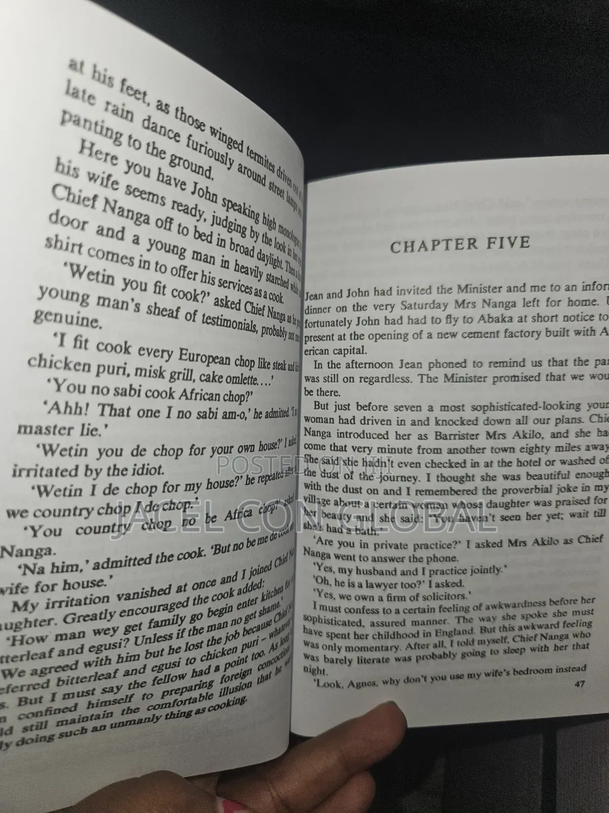 A Man of the People Novel Book [By Chinua Achebe]