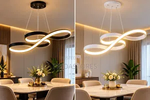 Modern Infinity LED Pendant Chandelier – Luxury Dropping Ceiling Light