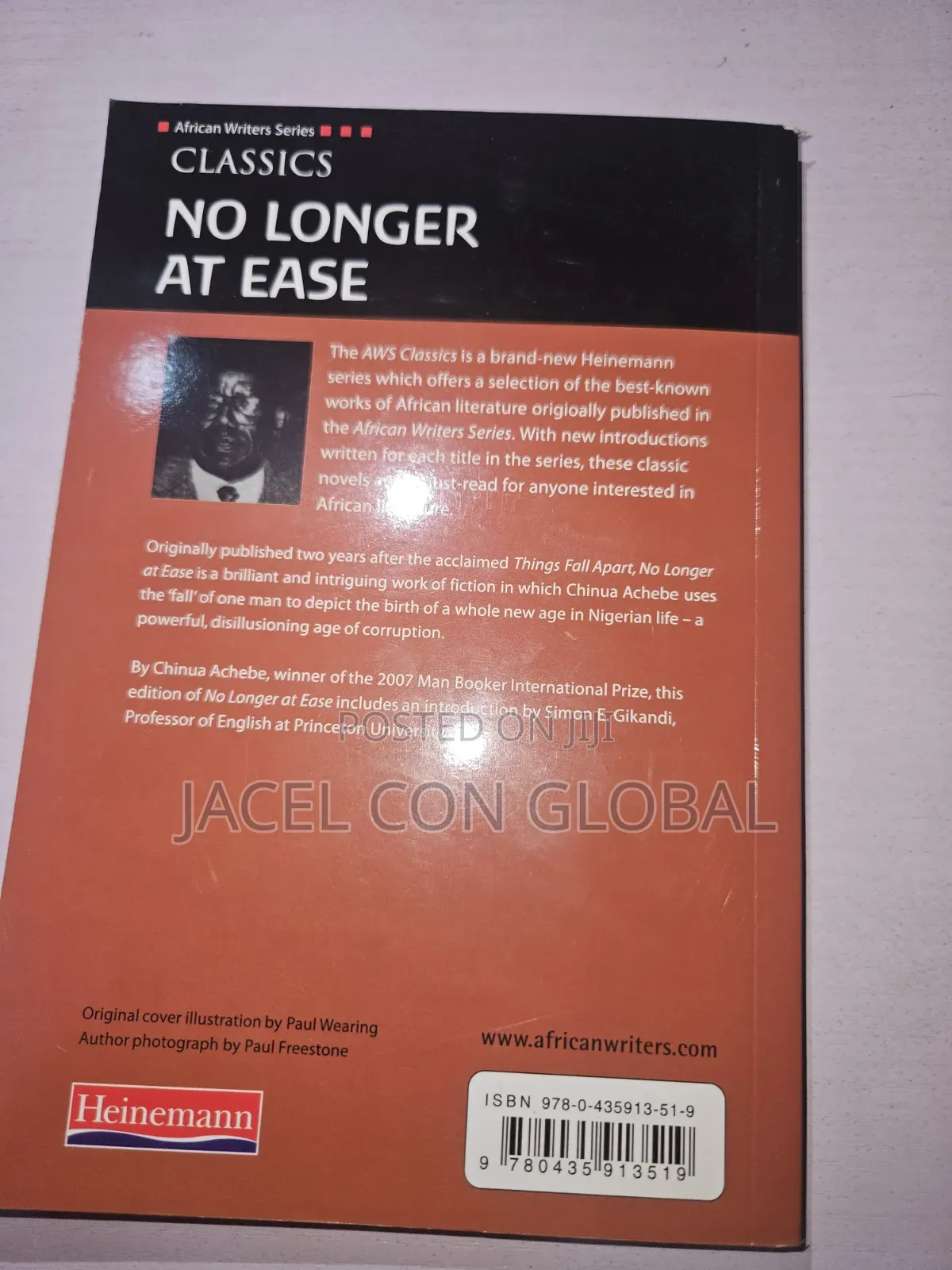 No Longer at Ease [By Chinua Achebe]