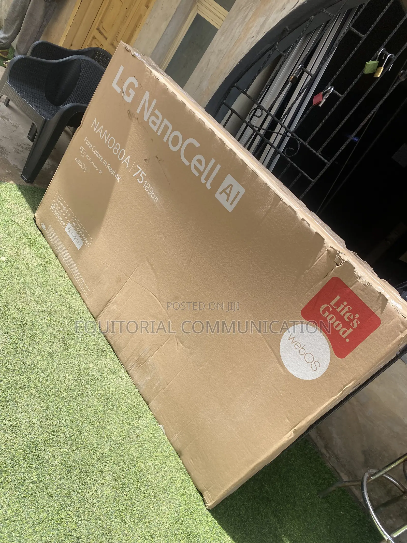 LG 75-Inch AI NanoCell Smart Television With Filmmaker Mode and HLG