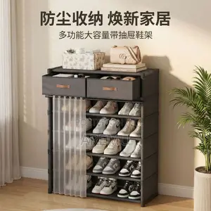 Shoe Rack With Drawer