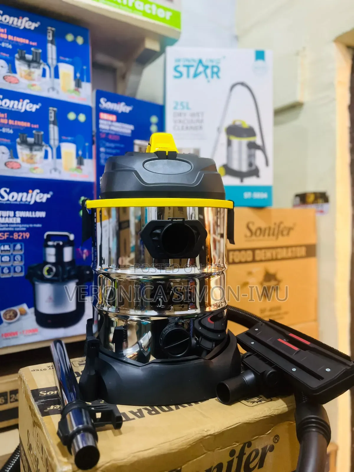 Winning Star 25l Wet and Dry Vaccum Cleaner