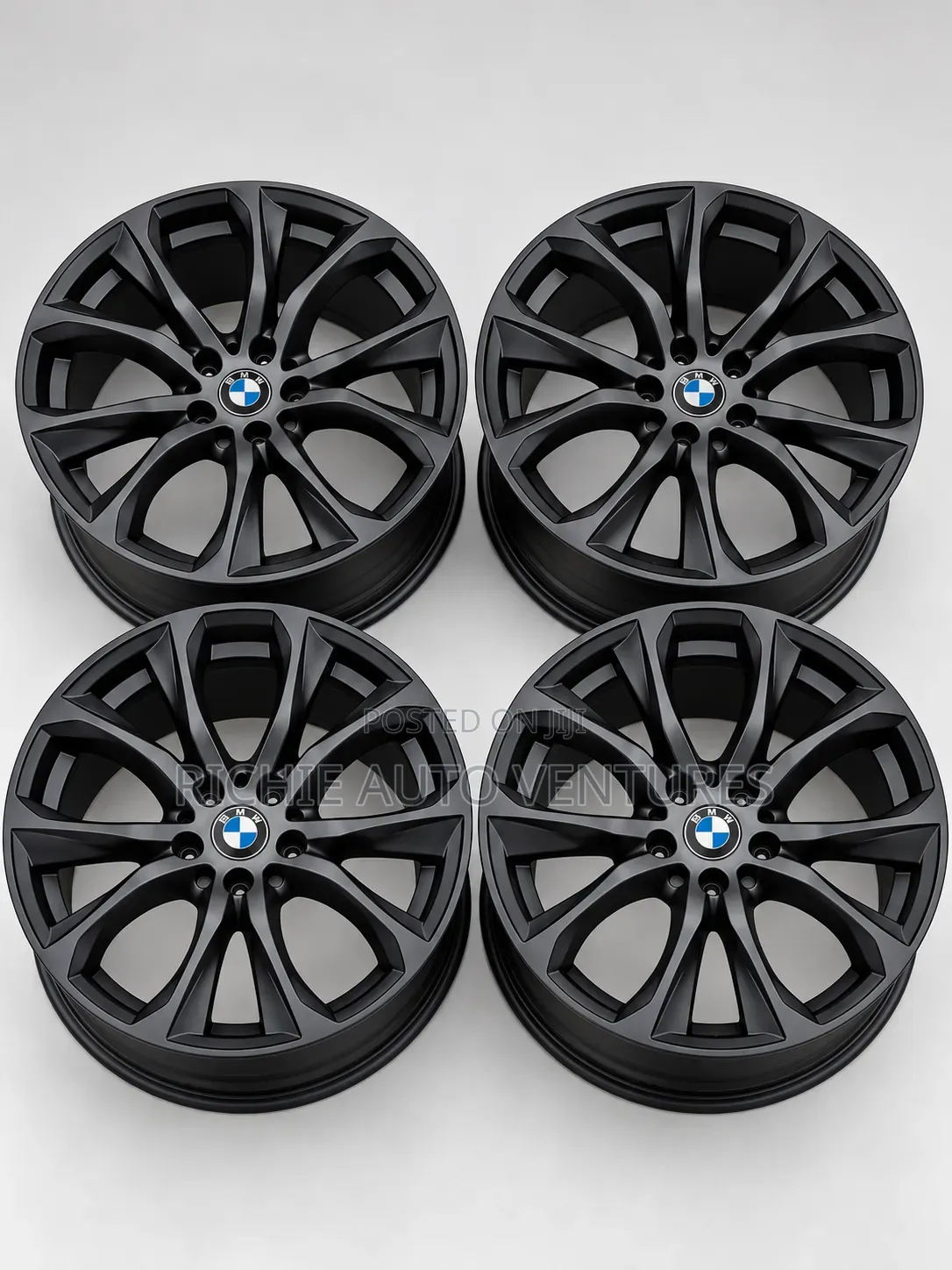 Original Mattblack 20-Inch BMW X5,X6 Rim Staggered.