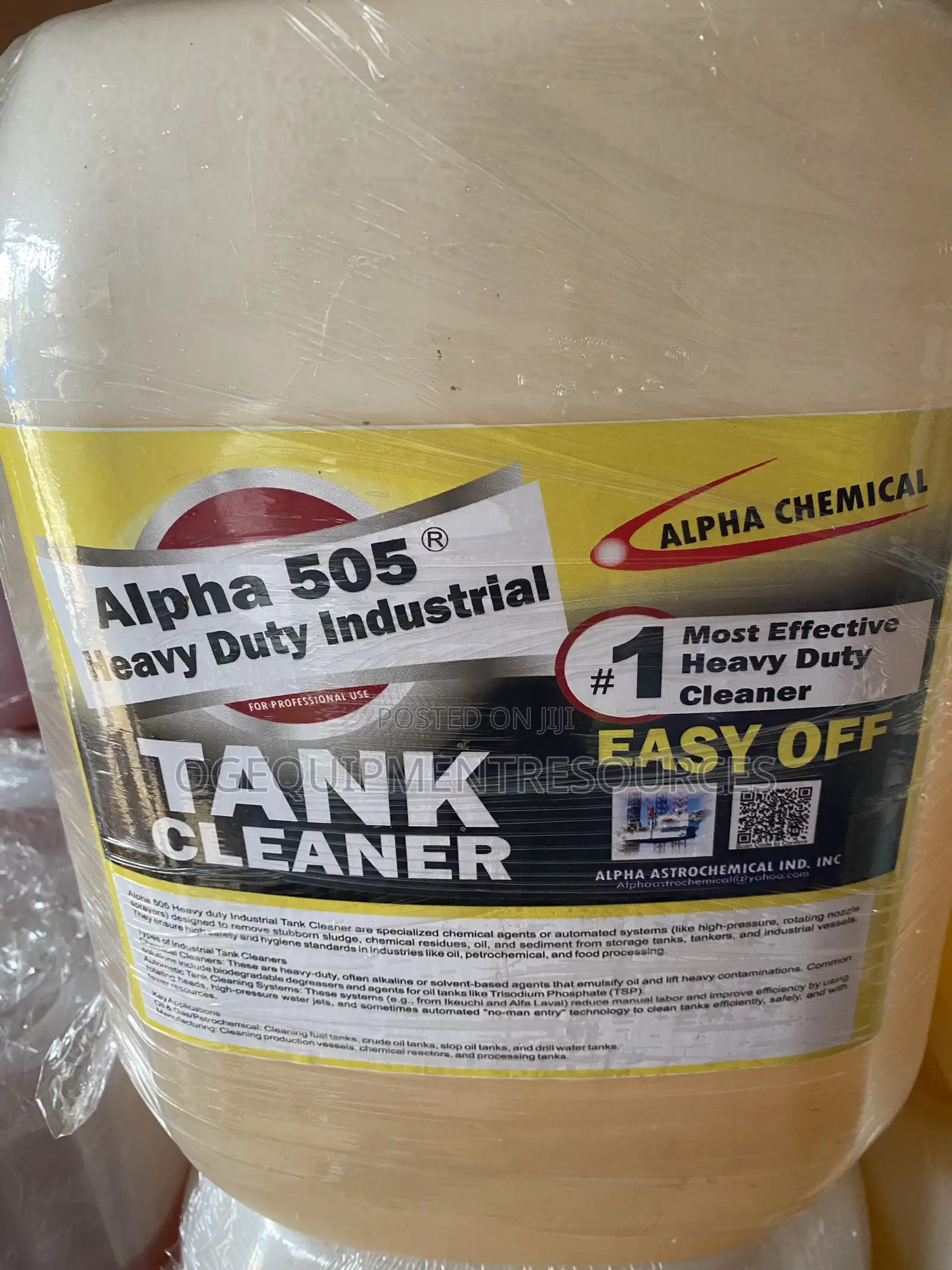 505 Heavy Duty Industrial Tank Cleaner.