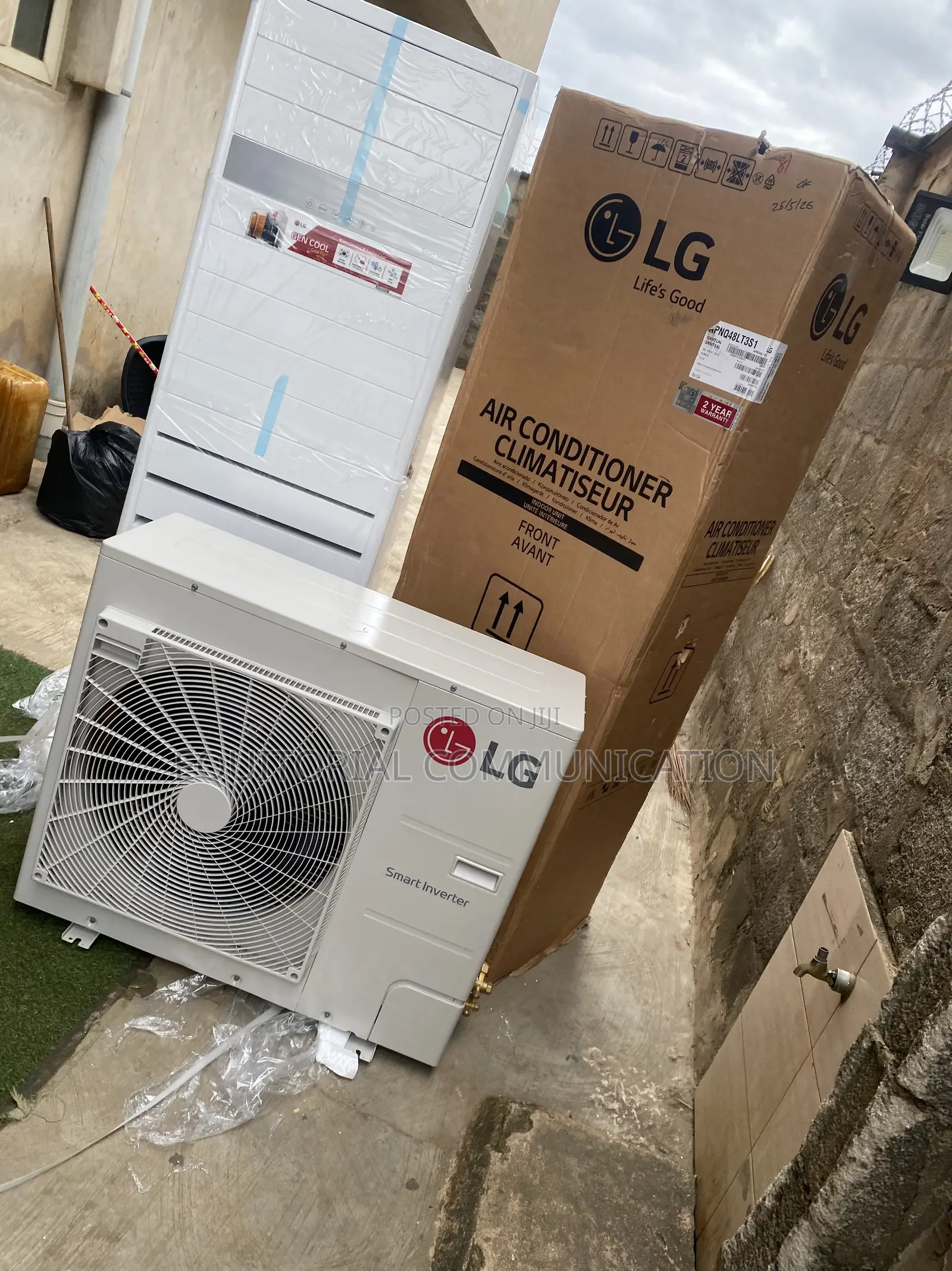 LG Apnq48lt3s1 5hp Commercial Floor AC 220–240v