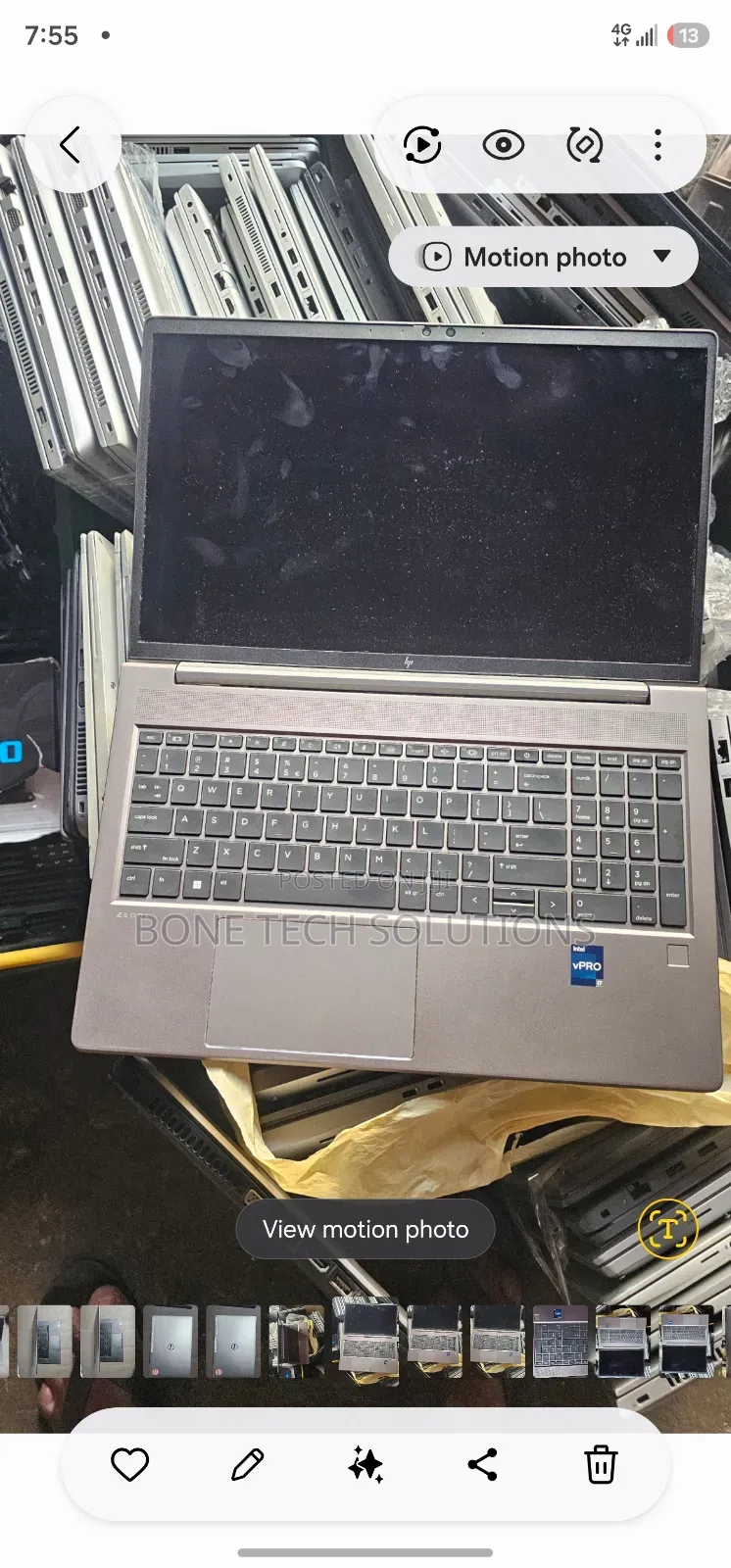 Laptop HP ZBook Fury 16 G9 16GB Intel Core i7 SSD 1T