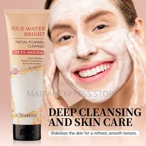 Rice Water Brightening Facial Foaming Cleanser. 150ml!