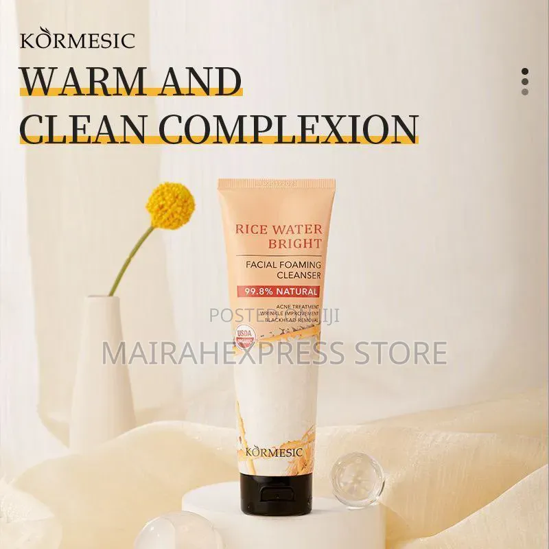 Rice Water Brightening Facial Foaming Cleanser. 150ml!