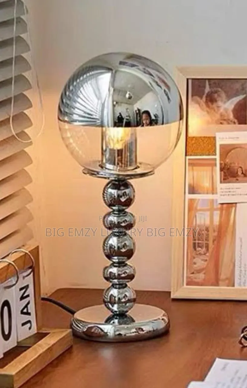 Glass Top Table Lamp.