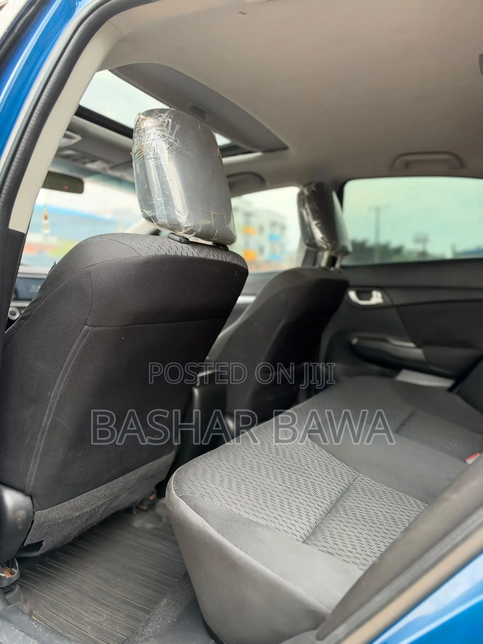 Honda Civic EX-L w/Navigation 4dr Sedan (1.8L 4cyl CVT) 2015 Blue