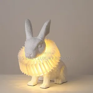 Led Modern and Luxurious Rabbit Table Lamp.