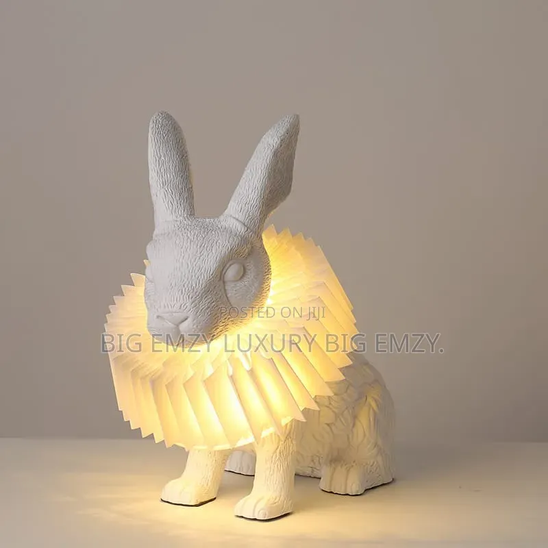 Led Modern and Luxurious Rabbit Table Lamp.