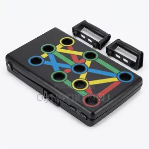 American Fitness Foldable Push-Up Board – Multifunctional Upper