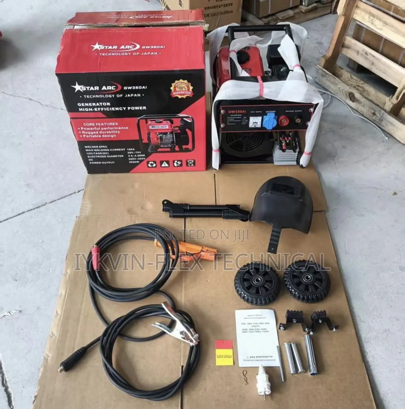 Star Arc 350 Start and Wed Generator