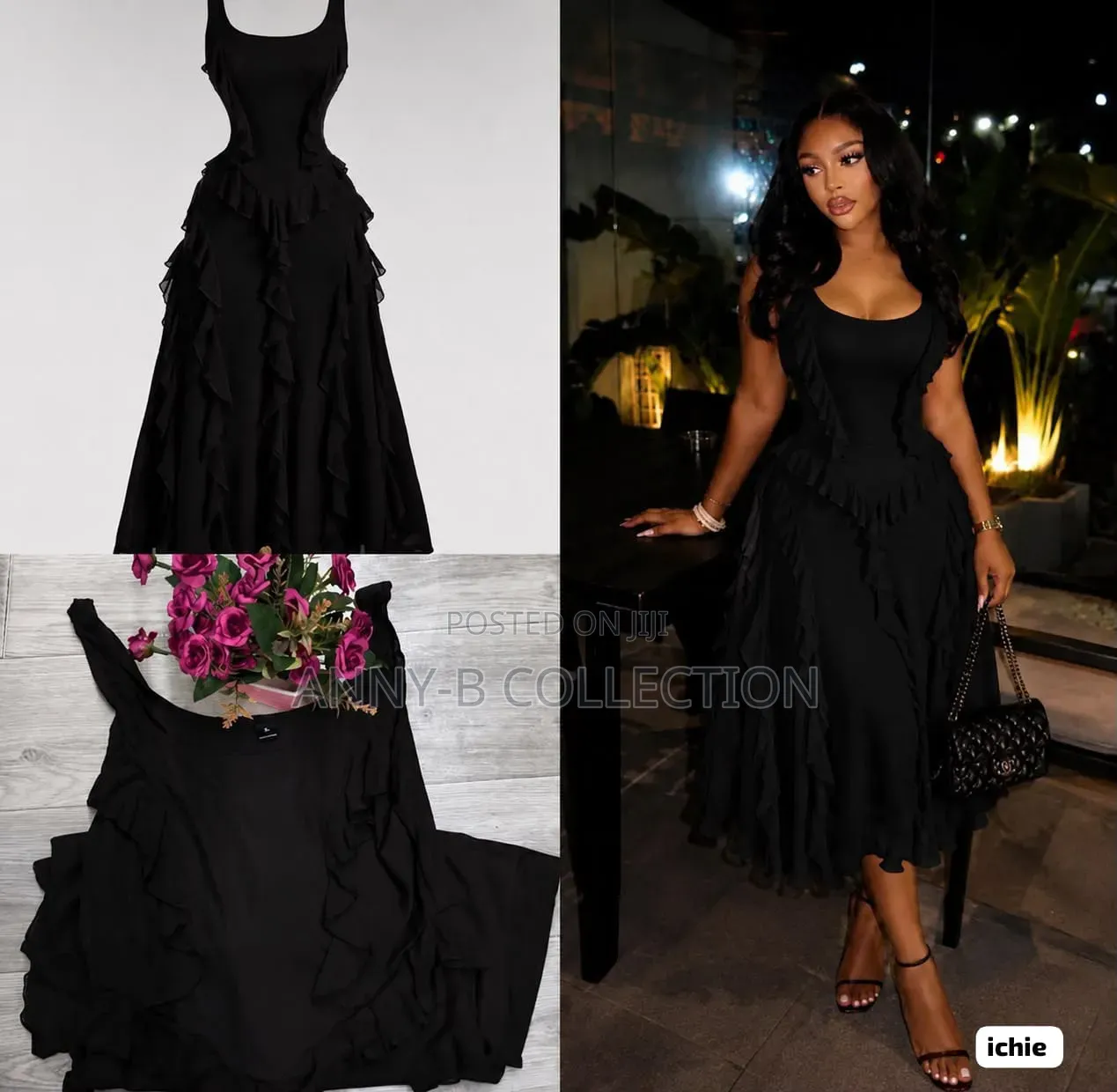 Ladies Mesh Dinner Dress