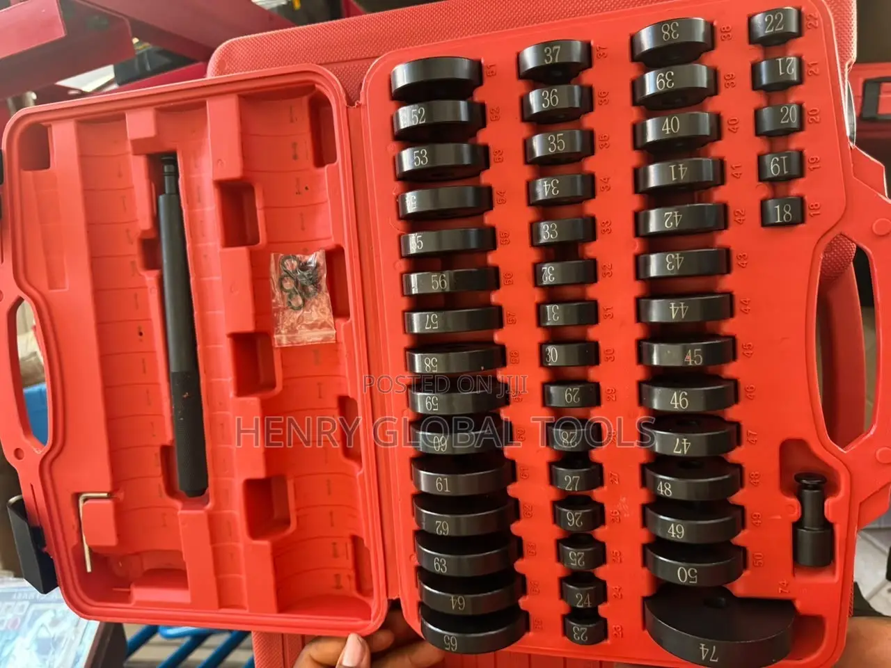 50-Piece Metric Bearing Race and Seal Driver Set