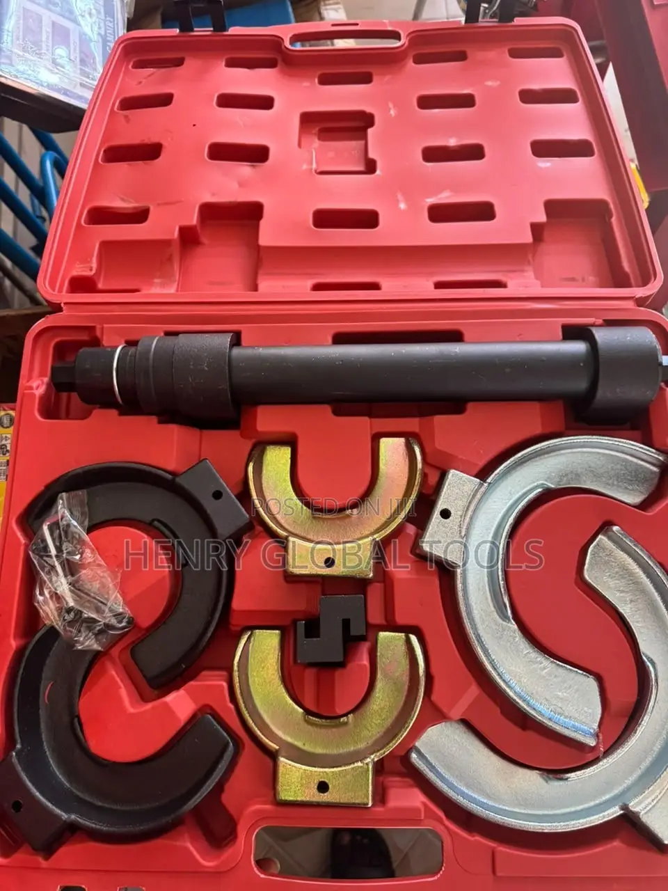 Heavy-Duty Coil Spring Compressor Tool Set