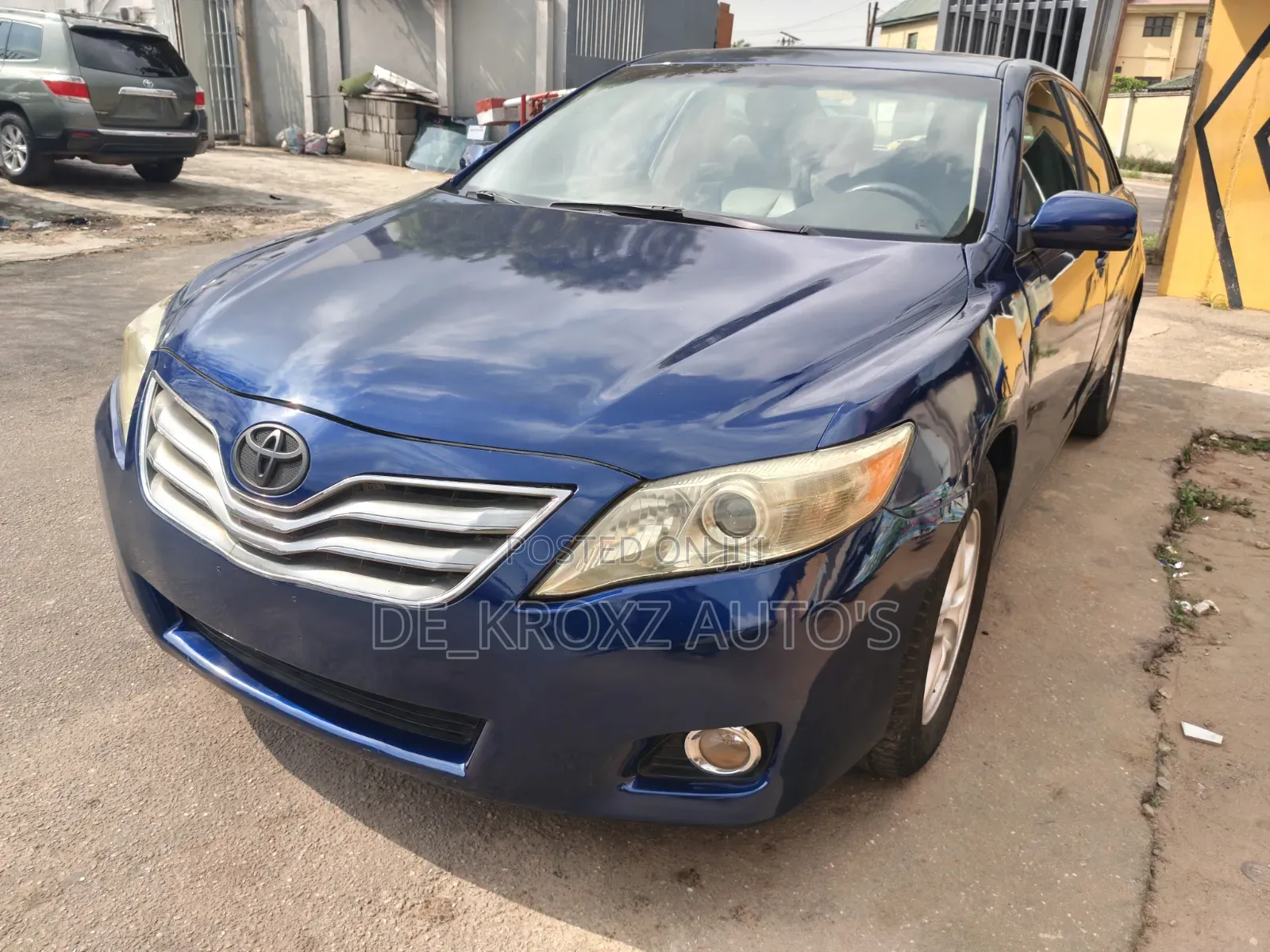 Toyota Camry 2.4 XLE 2008 Blue
