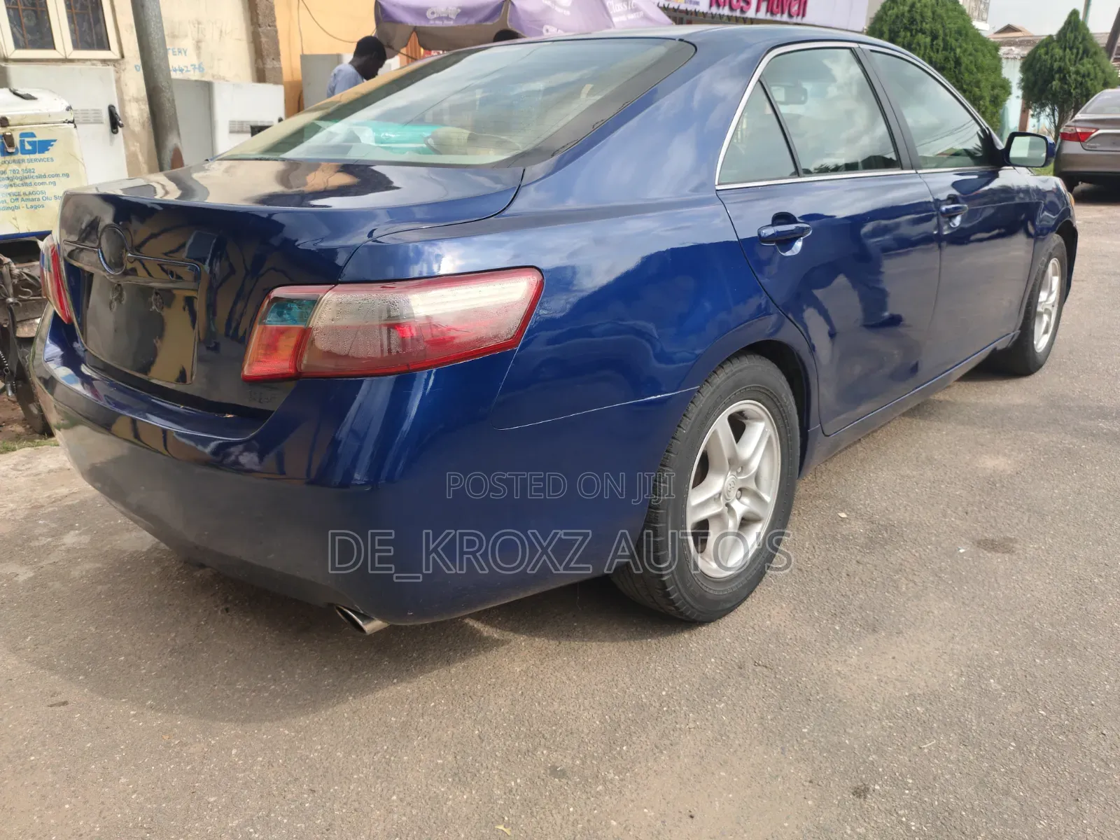 Toyota Camry 2.4 XLE 2008 Blue