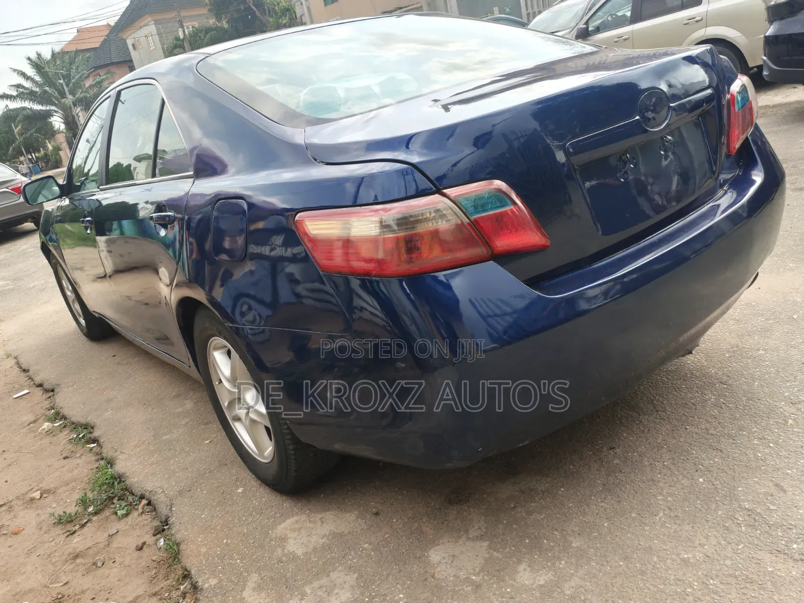 Toyota Camry 2.4 XLE 2008 Blue