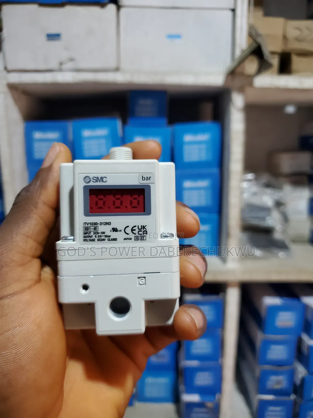 SMC ITV1030-312N3 Electro-Pneumatic Regulator