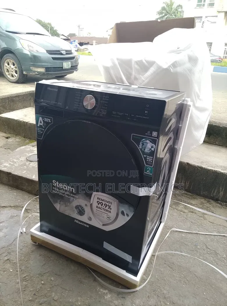 Hisense 8kg/5kg Front Load Washer Dryer With Steam Function
