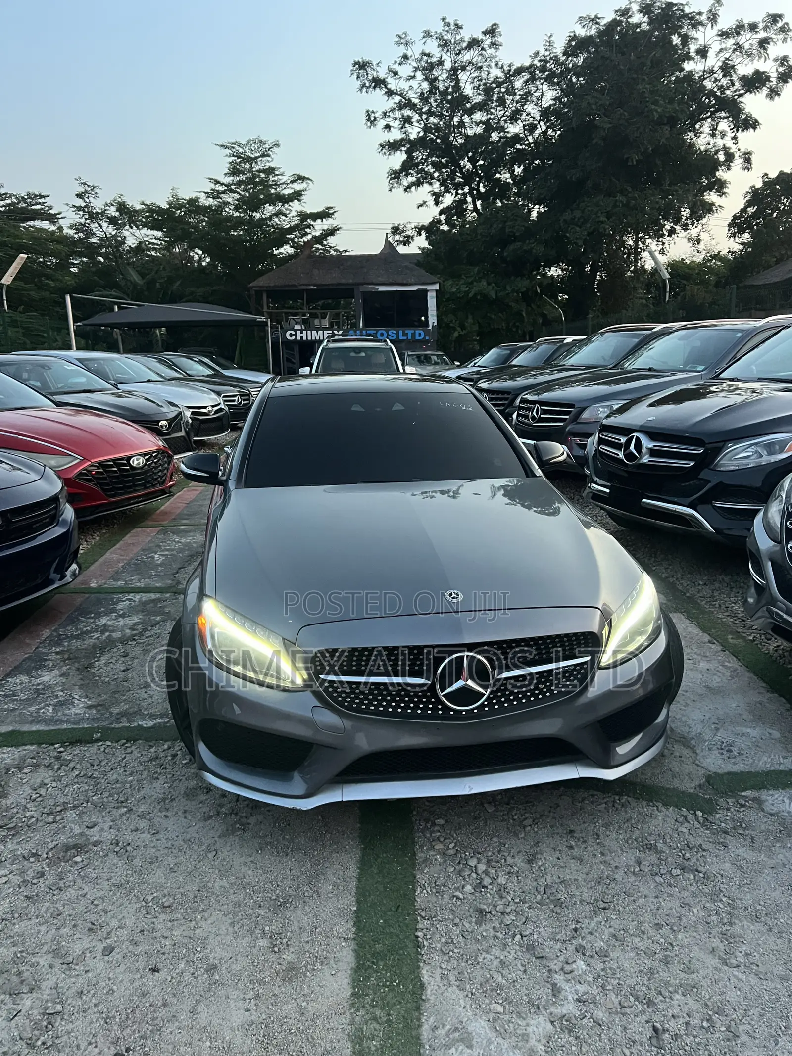 Mercedes-Benz C43 4Matic Sedan AWD (3.0L V6 9AM) 2018 Gray