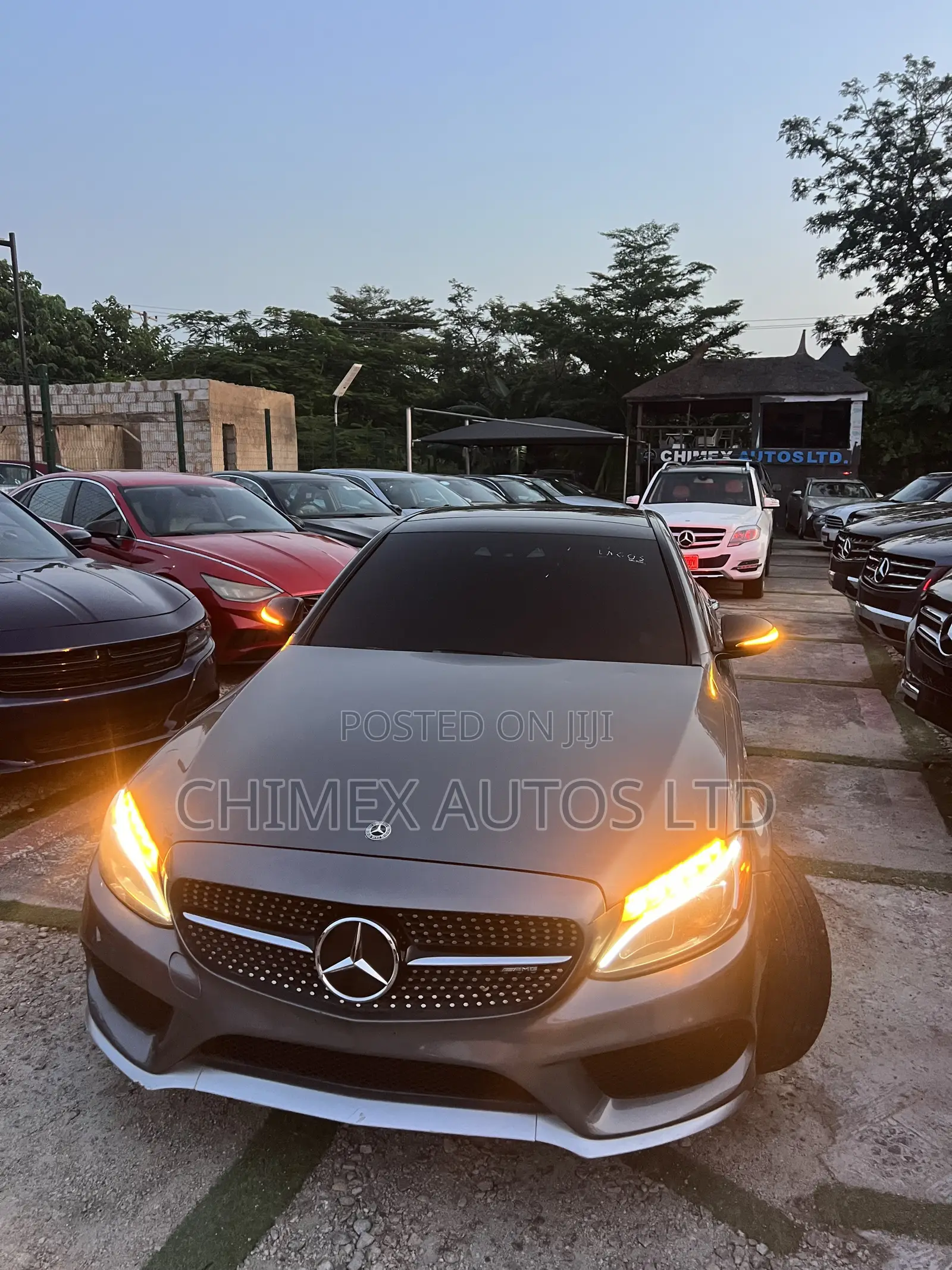 Mercedes-Benz C43 4Matic Sedan AWD (3.0L V6 9AM) 2018 Gray
