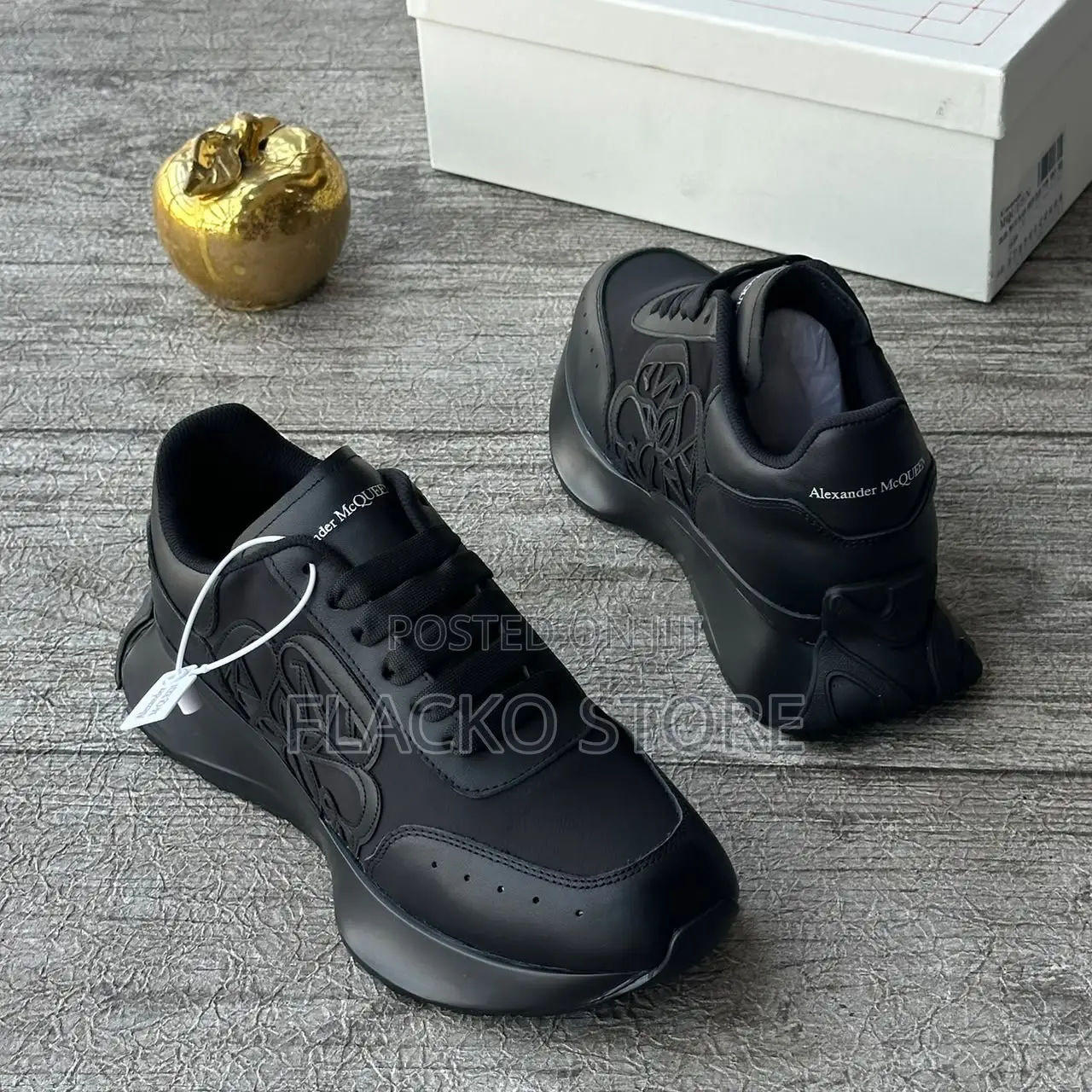 Original Alexander McQueen Bees Luxury Sneakers