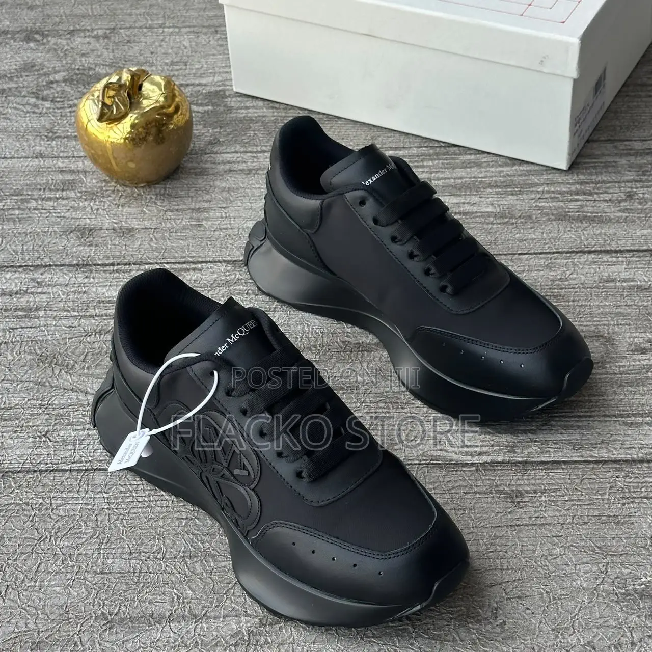 Original Alexander McQueen Bees Luxury Sneakers