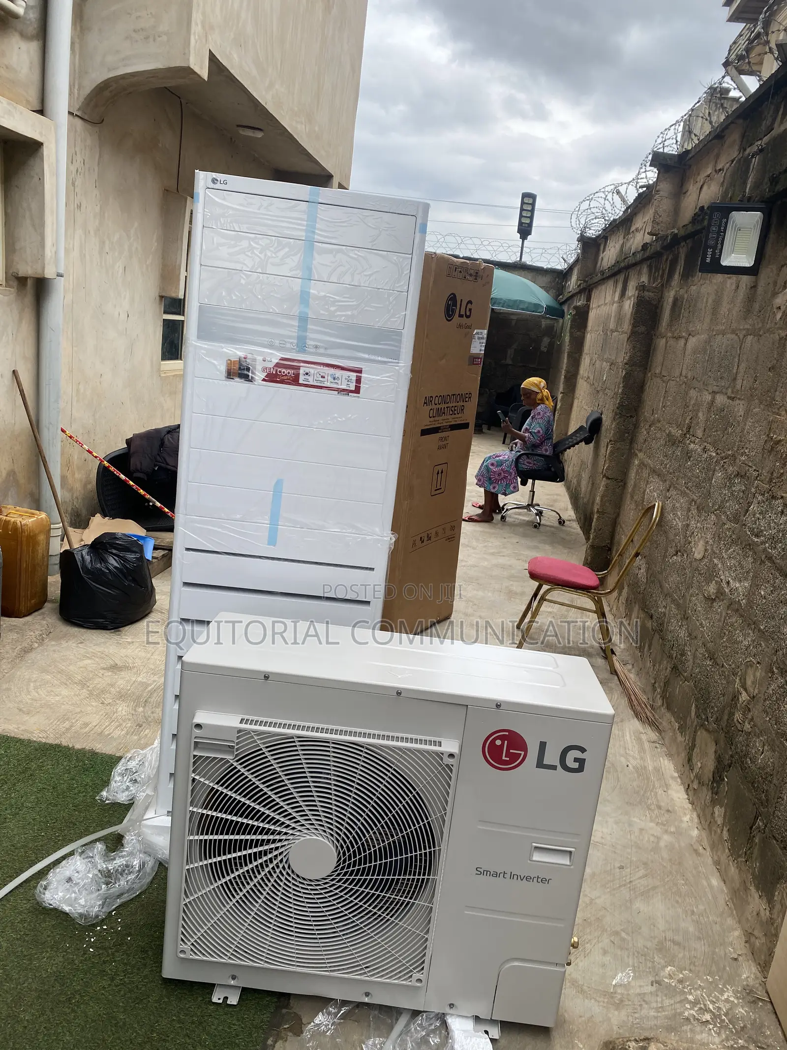 LG 5HP Smart Inverter Floor AC With Auto Restart