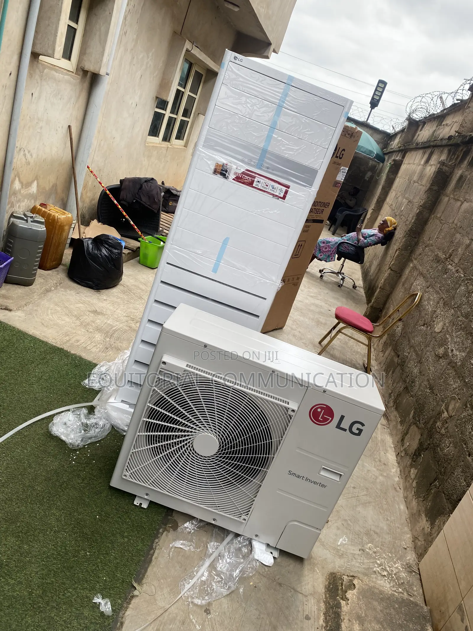 LG 5HP Smart Inverter Floor AC With Auto Restart