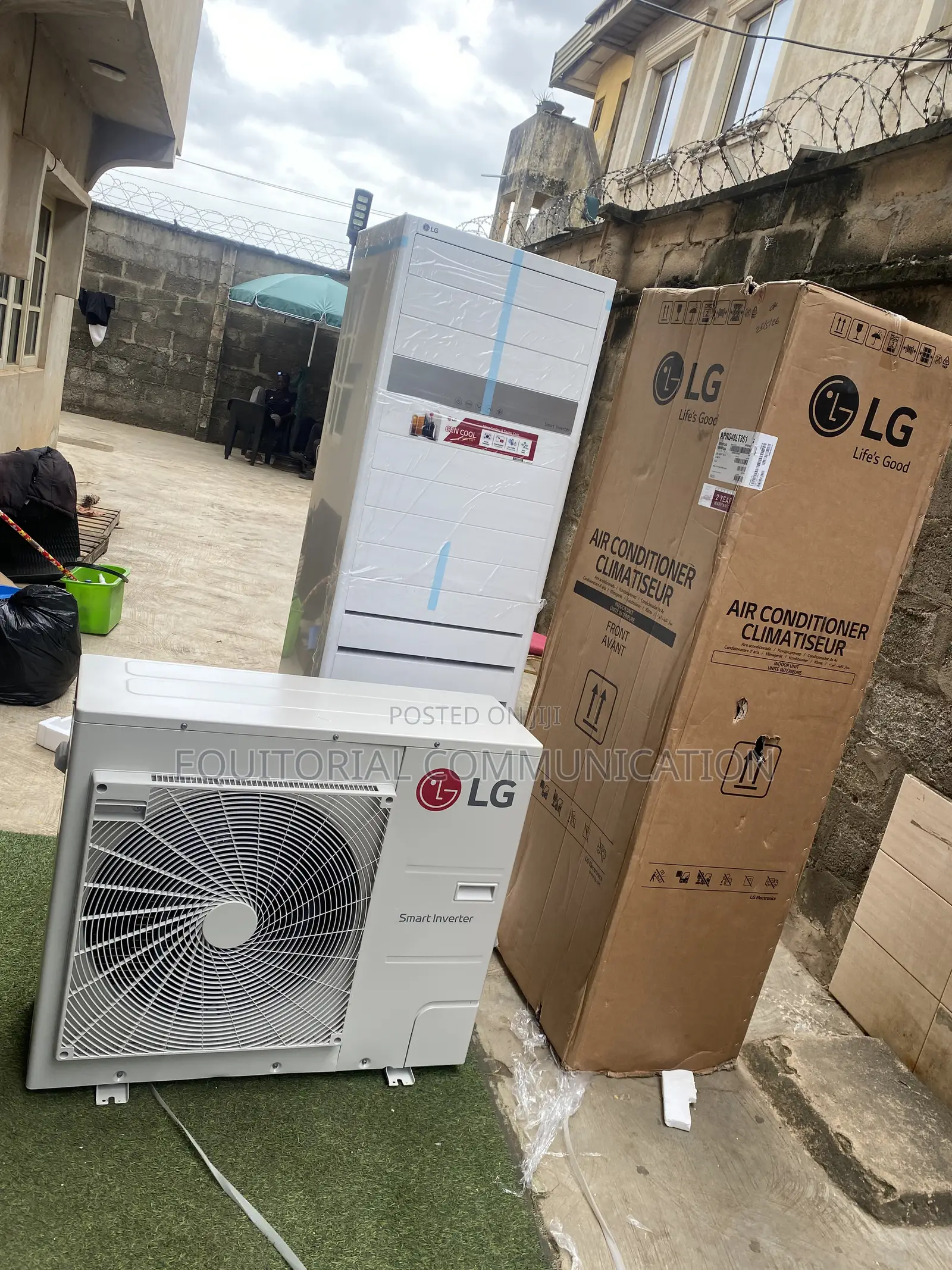 LG Smart Inverter 5HP Floor-Standing Air Conditioner APNQ48LT3S1