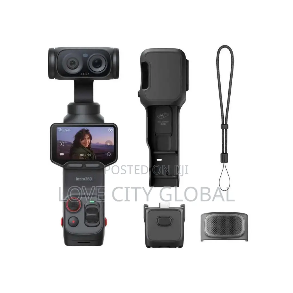 Luna Insta360 Action Pocket Camera Ultra Dual-Lens 8K Gimbal Standard