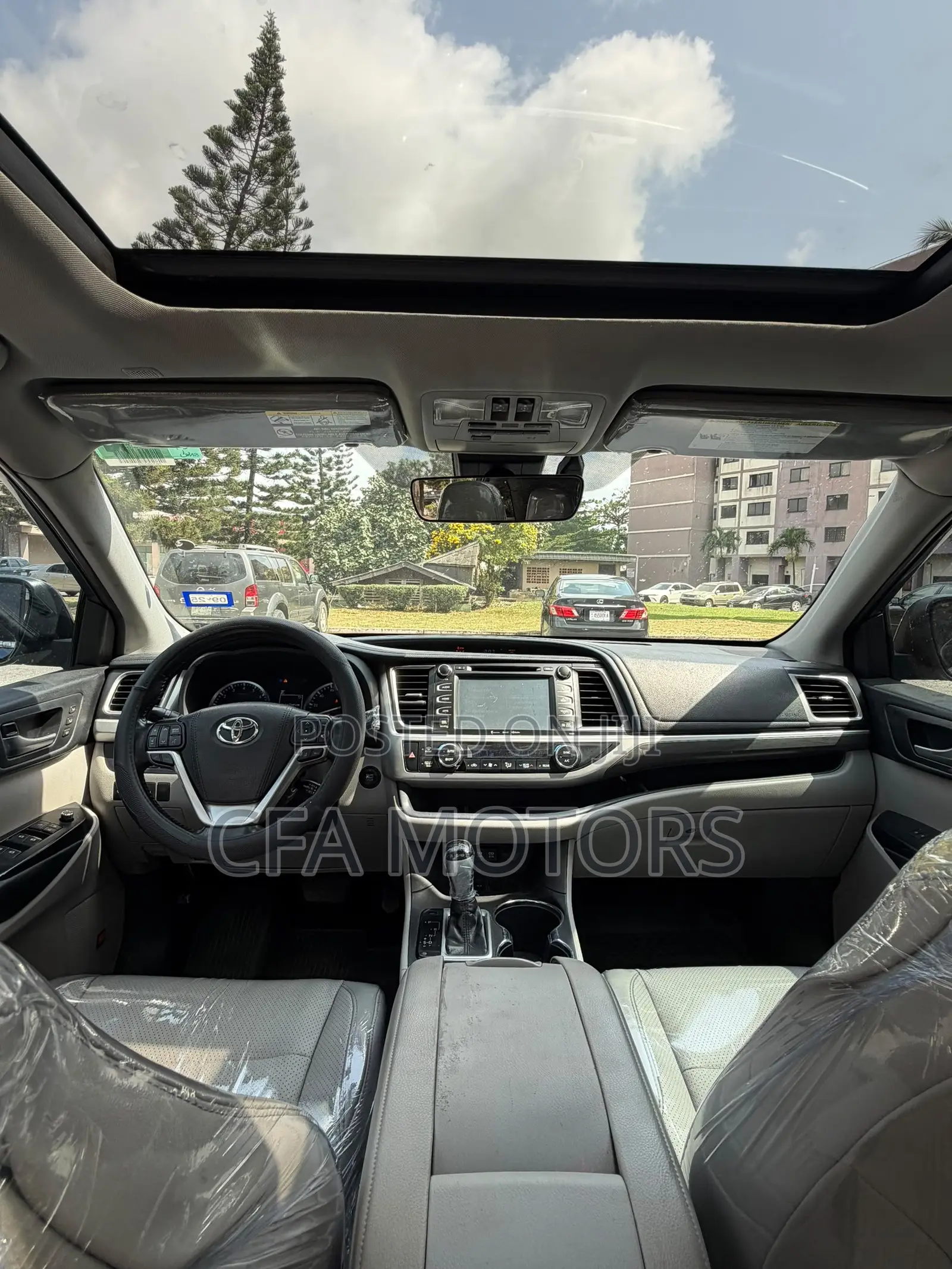 Toyota Highlander Limited Platinum 2019 Blue
