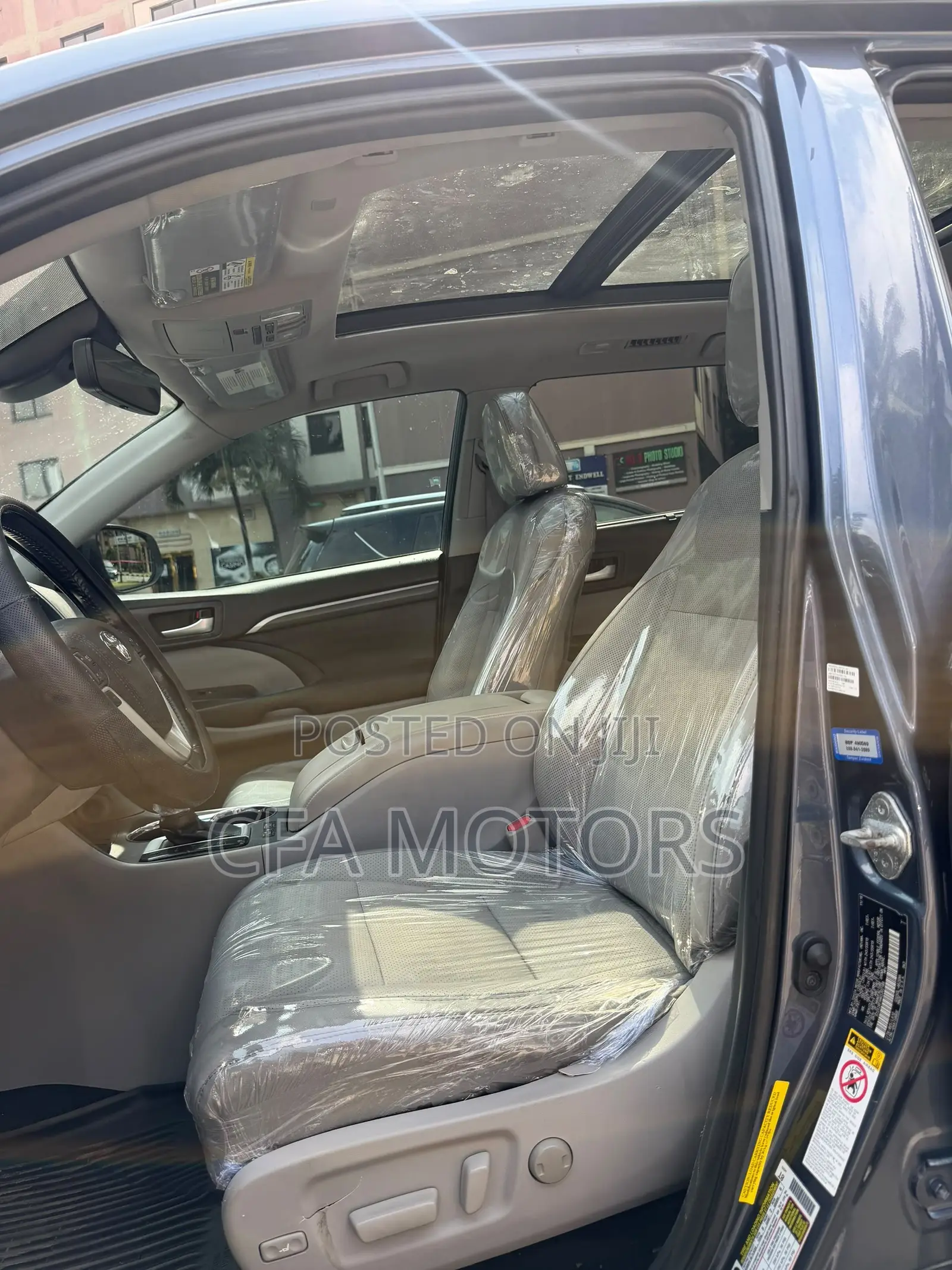 Toyota Highlander Limited Platinum 2019 Blue
