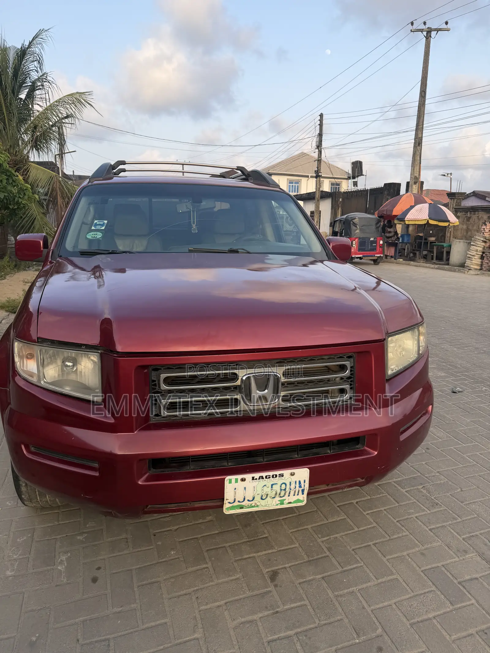 Honda Ridgeline 2006 Red