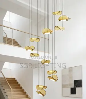 Modern Stairs and Hotel Lobby Chandelier,restaurant Chandelier